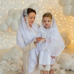 Комплект платков для мамы и дочки "Наследие"